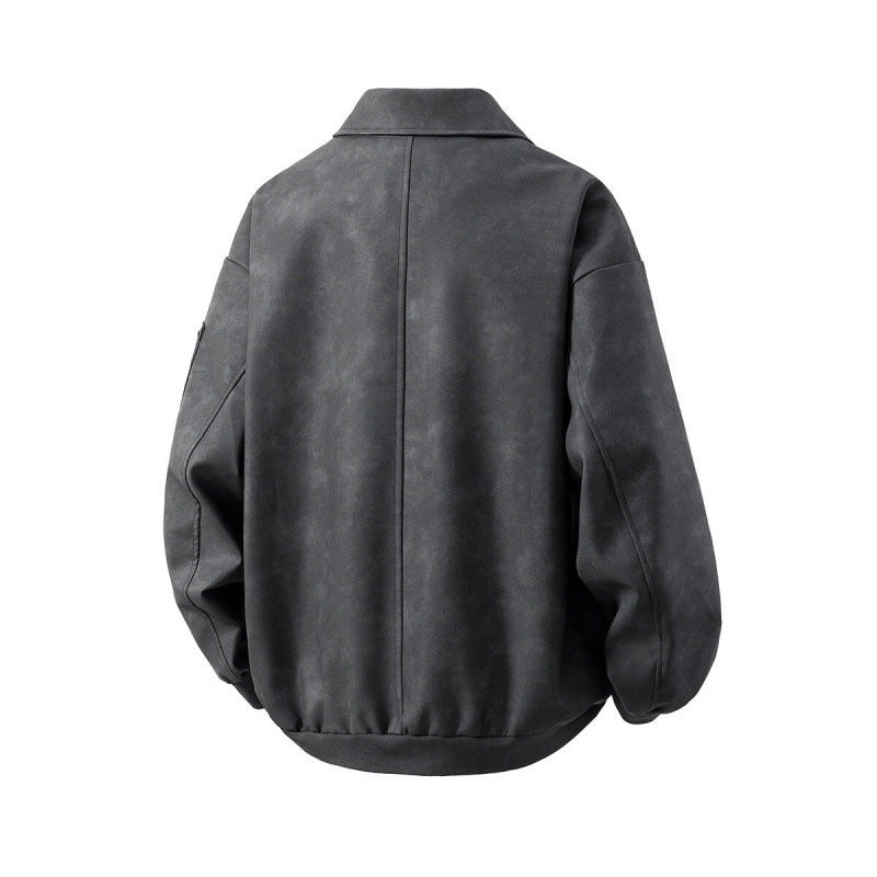 Herren Übergangsjacke mit innovativem Design und multifunktionalen Reißverschlusstaschen Aliams