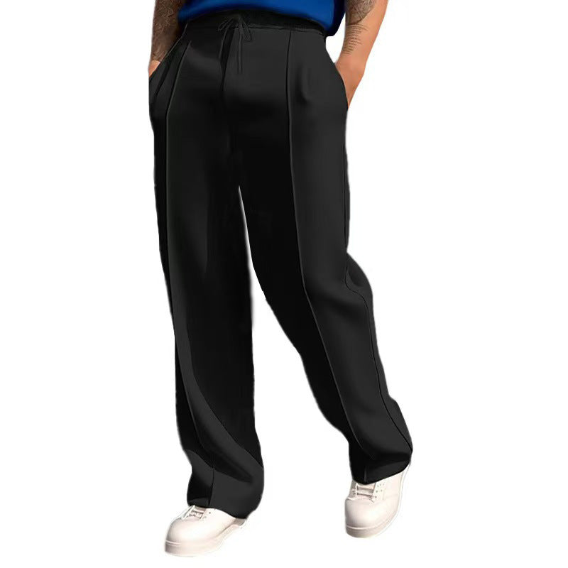 Herren Weite Freizeithose mit verstellbarem Kordelzug Aliams