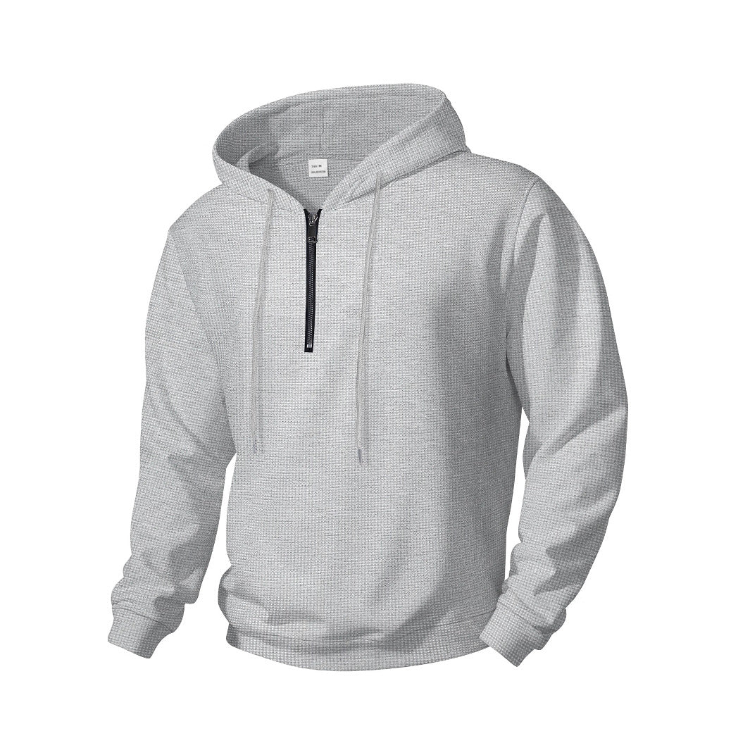 Herren stylische Kapuzenpullover mit Reißverschluss Aliams