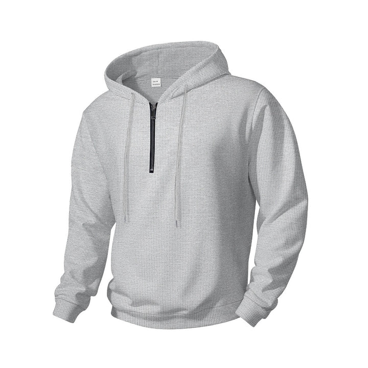 Herren stylische Kapuzenpullover mit Reißverschluss Aliams