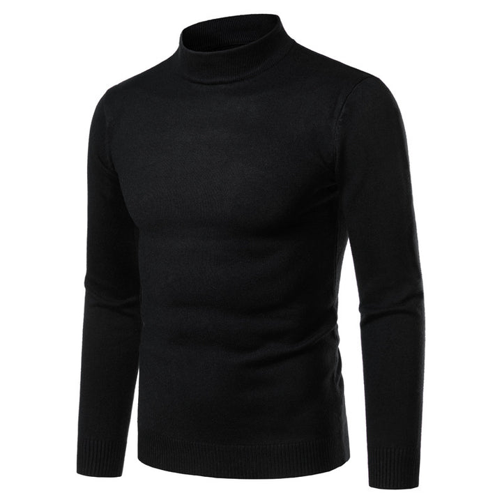 Herren warme Rollkragenpullover aus feinem Strickmaterial Aliams