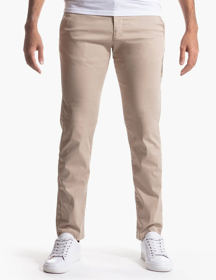 Herren Bequeme Chinos mit modernem Schnitt und elastischem Bund Aliams