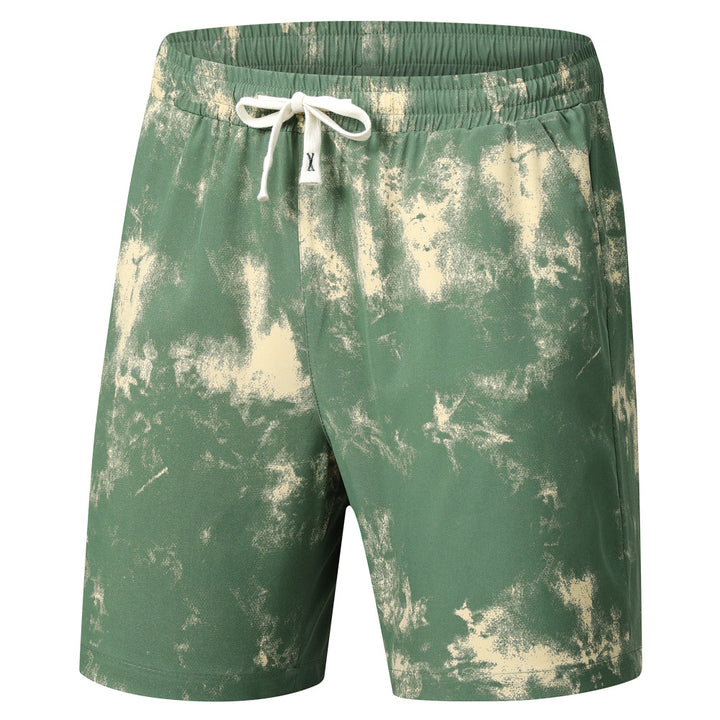 Herren sportliche Badeshorts mit elastischem Bund und praktischer Kordelzug Aliams