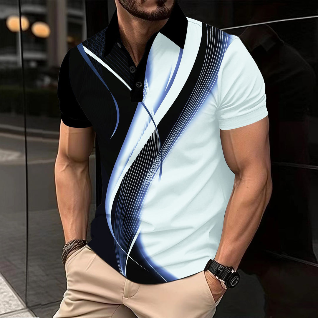 Herren Sportliches Poloshirt Aliams