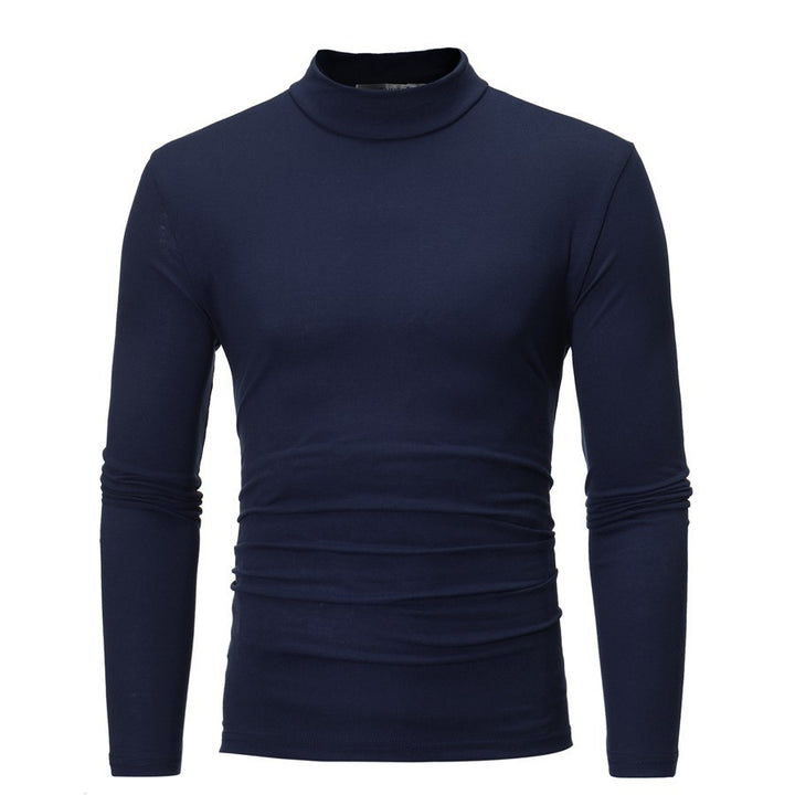 Herren Rollkragenpullover mit enger Passform und edel strukturiertem Material Aliams