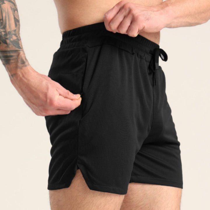 Herren Sportliche Schwimmshorts mit atmungsaktivem Material und verstellbarem Bund Aliams
