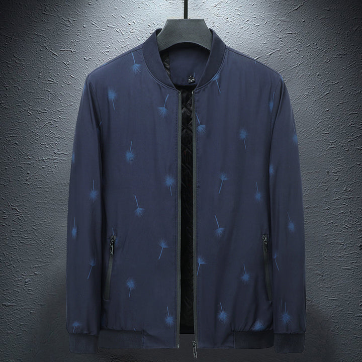 Herren funktionale leichtgewichtige Bomberjacke mit atmungsaktivem Innenfutter Aliams