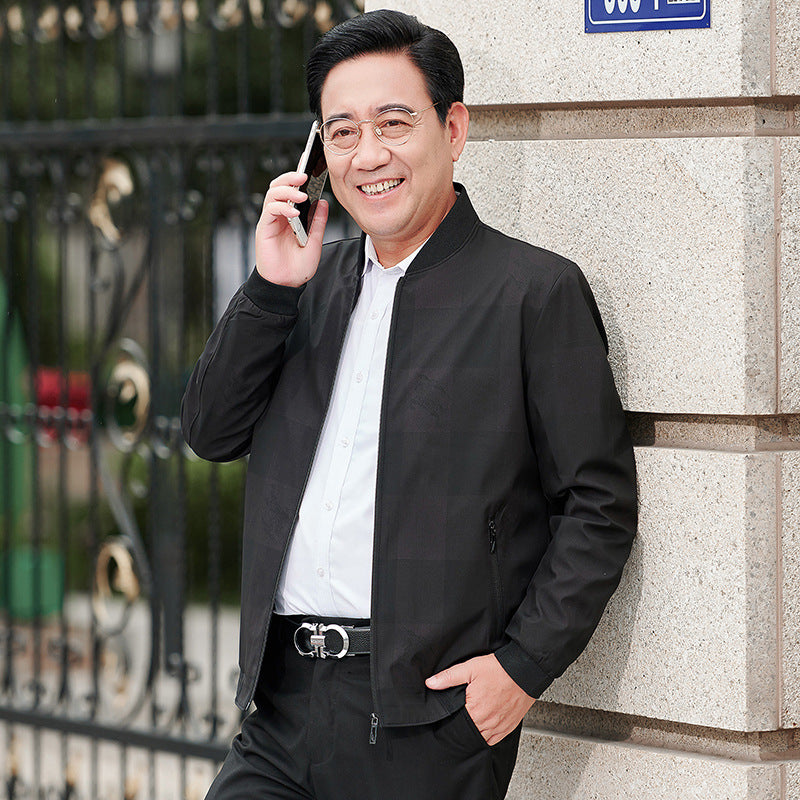 Herren Freizeitjacke mit moderner Passform und praktischen Reißverschlusstaschen Aliams