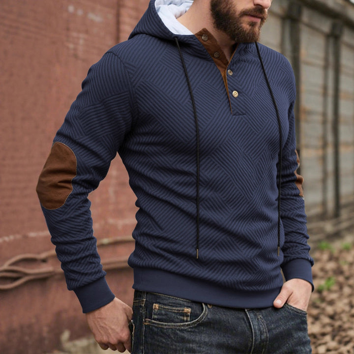 Herren Sportliches Hoodie mit strukturiertem Design Aliams