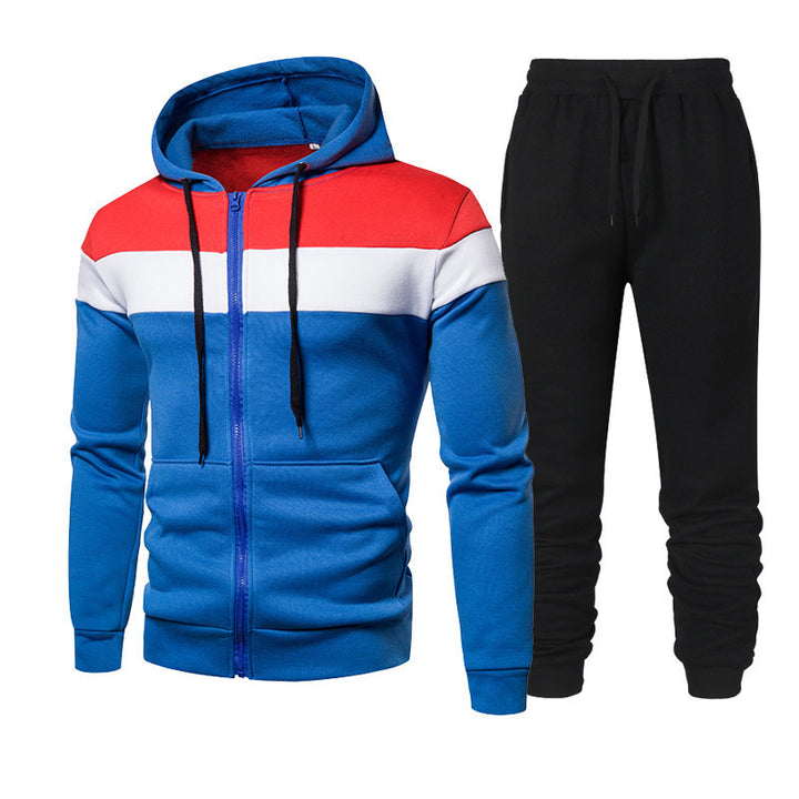 Herren sportliches Hoodie und Jogginghose Set Aliams