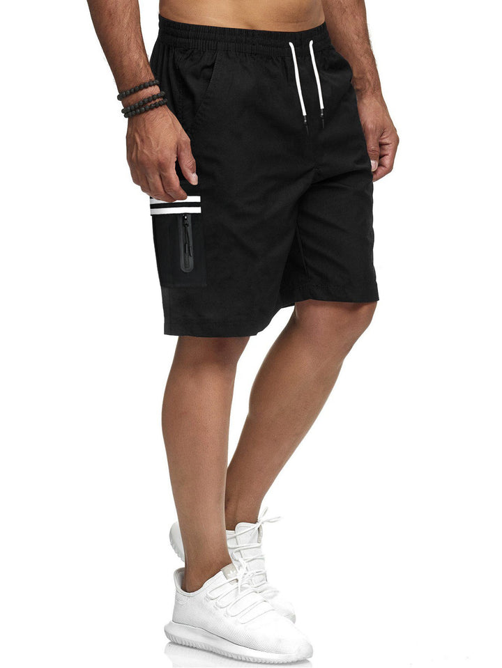 Herren Badeshorts mit praktischen Reißverschlusstaschen und elastischem Bund Aliams