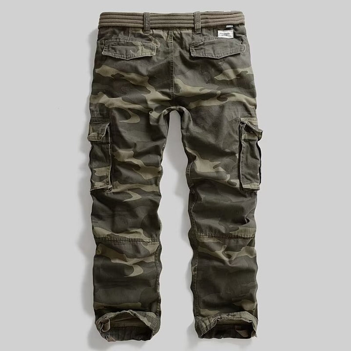 Herren Cargohose mit multifunktionalen Taschen und modernem Camouflagemuster Aliams