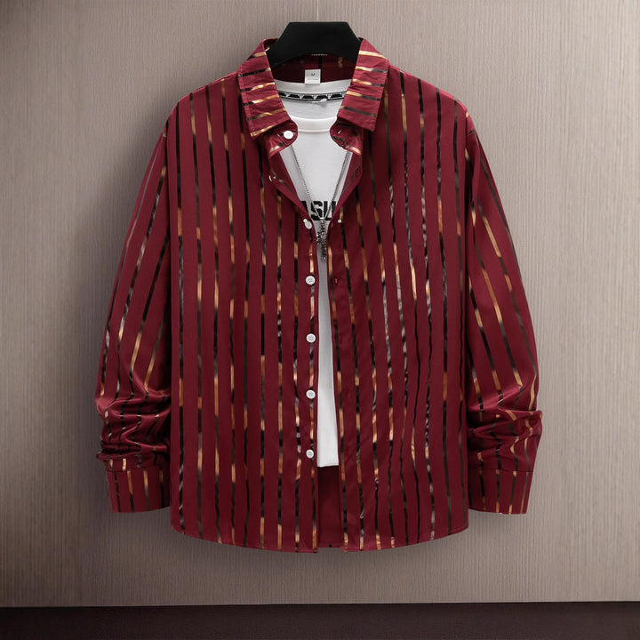 Herren Freizeithemden mit strukturiertem Design und eleganten Akzenten Aliams