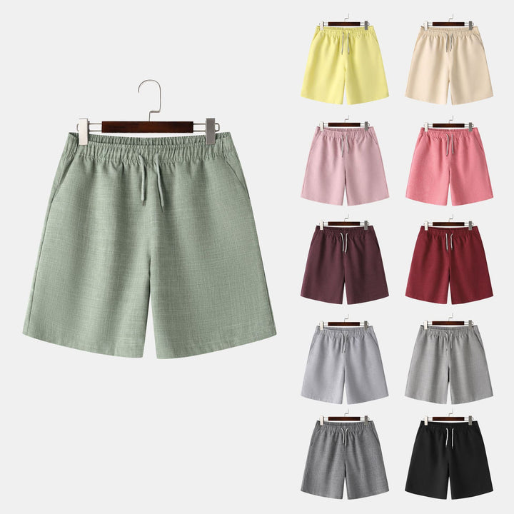 Herren Freizeithosen mit elastischem Bund und praktischen Taschen Aliams