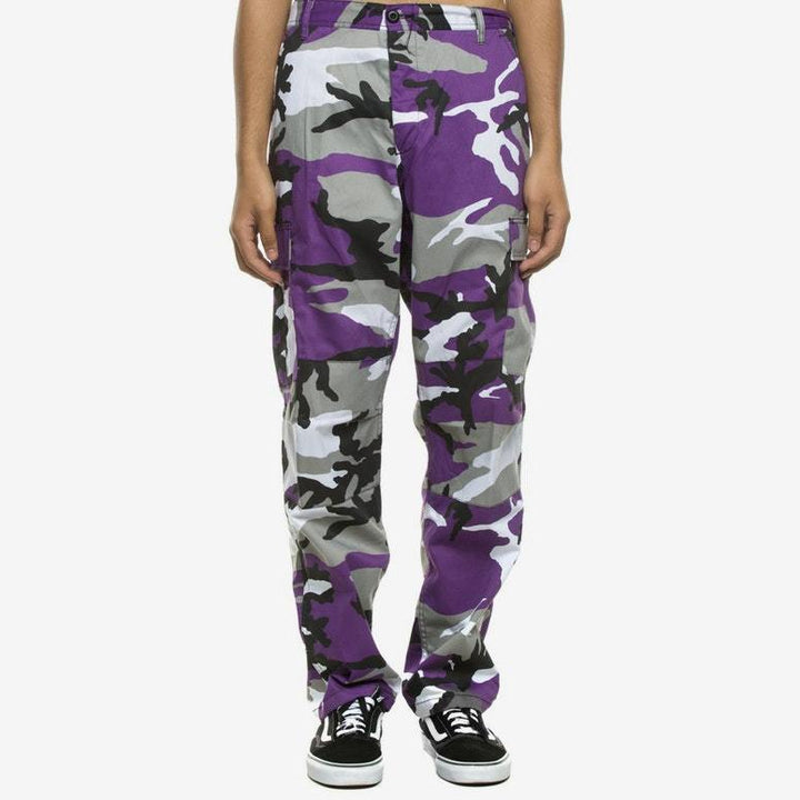 Herren Cargo-Hose im modernen Camouflage-Design mit zahlreichen Taschen Aliams
