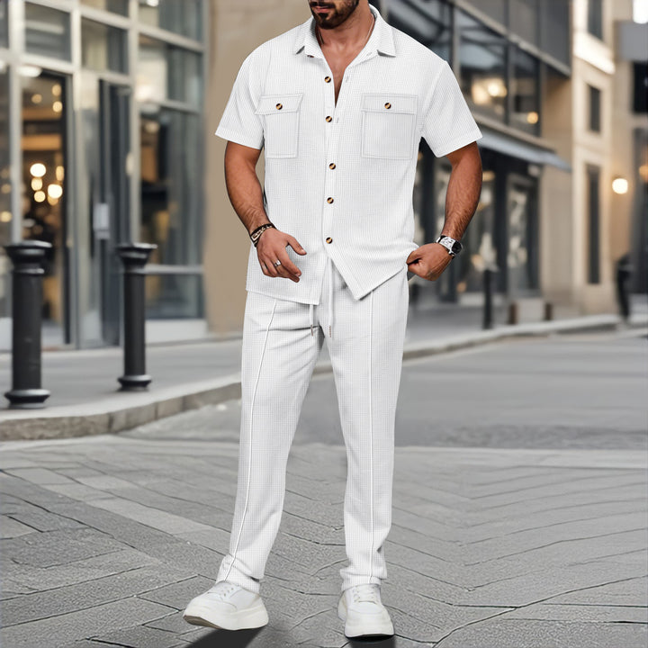Herren Sommerlicher Styling-Anzug Aliams