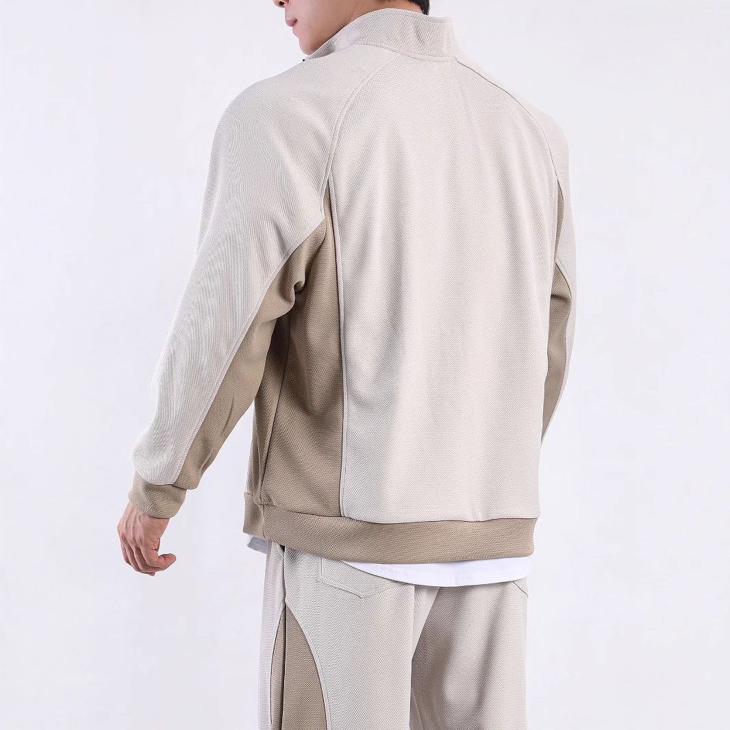 Herren Funktionspullover mit halbem Reißverschluss und atmungsaktiven Einsätzen Aliams