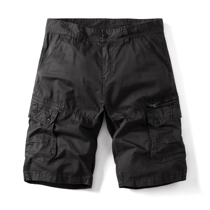 Herren Cargo-Bermudashorts mit praktischen Seitentaschen und verstellbarem Gummizug Aliams