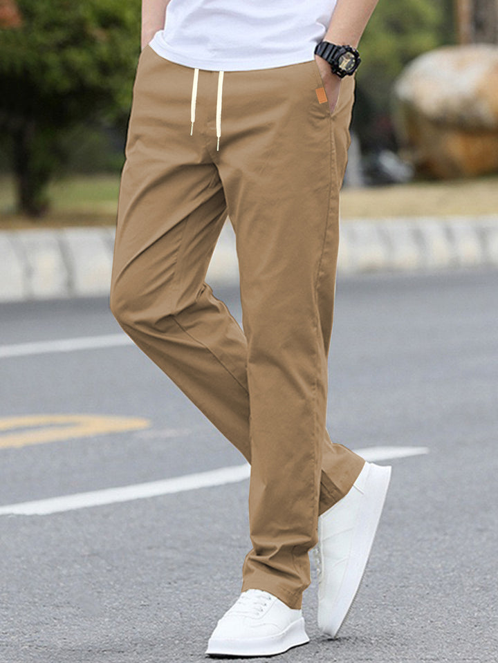 Herren Freizeit-Hose mit atmungsaktivem Material und elastischem Bund Aliams