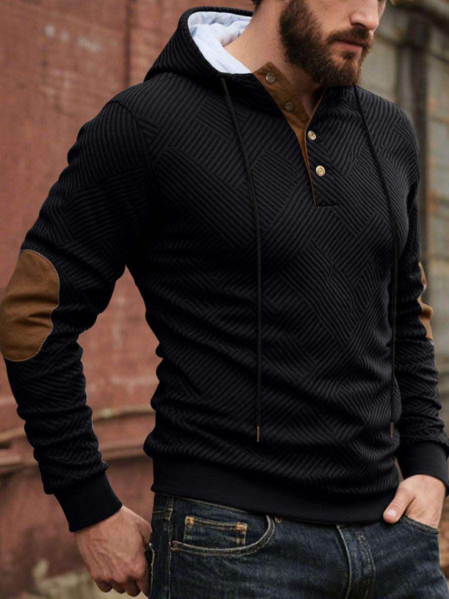 Herren Sportliches Hoodie mit strukturiertem Design Aliams