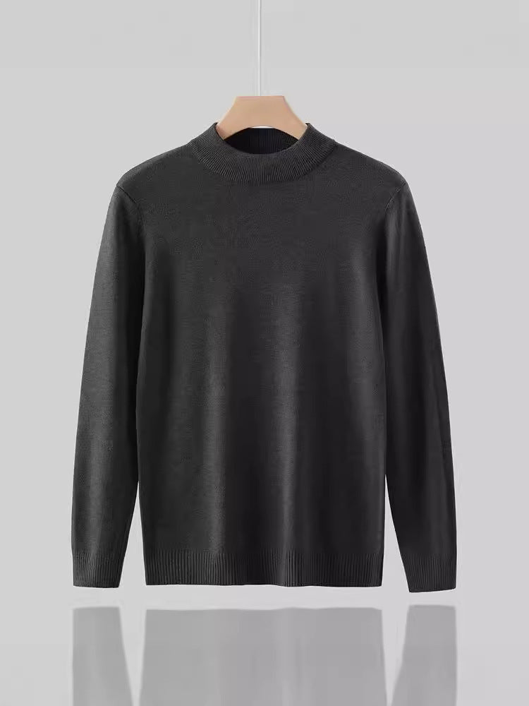 Herren Rollkragenpullover aus hochwertiger Baumwolle Aliams