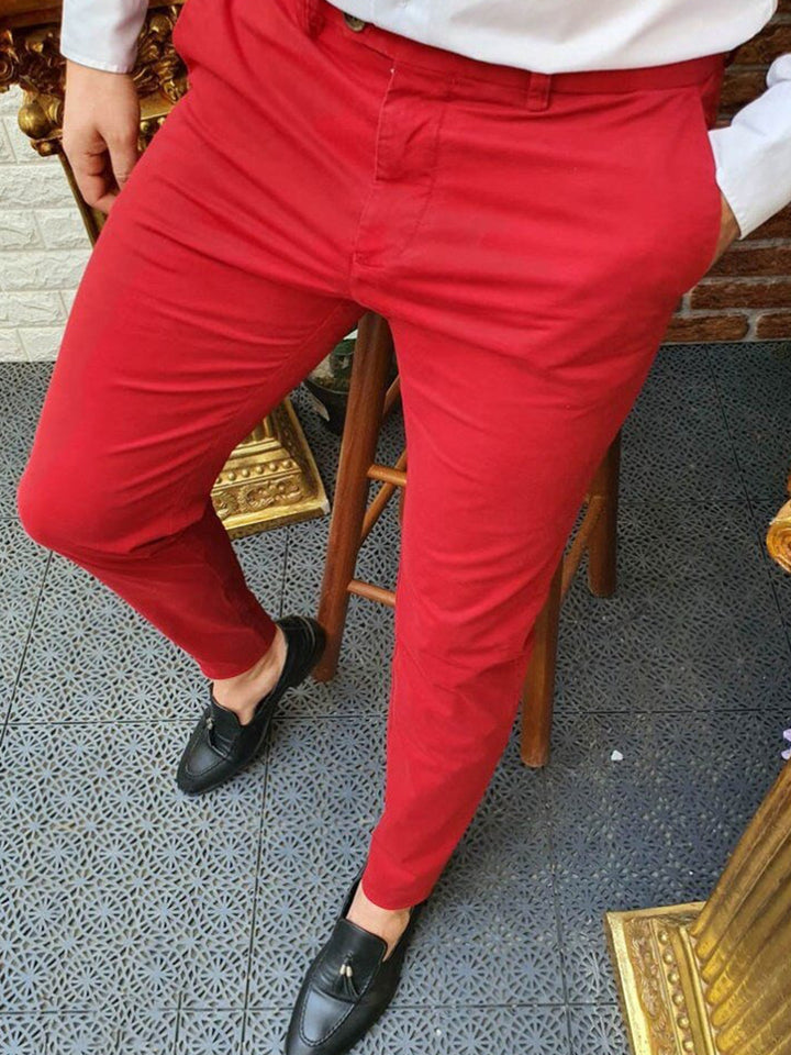 Herren Freizeithose mit klassischem Schnitt Aliams