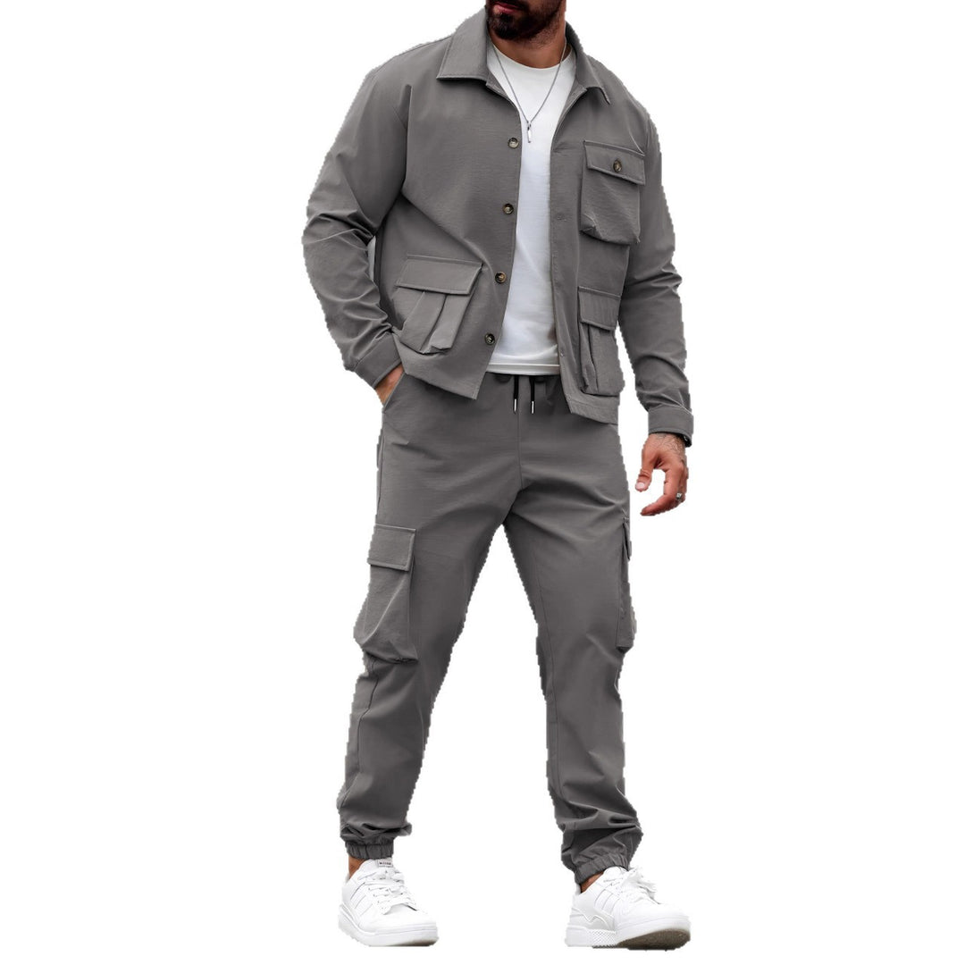 Herren Jacke und Cargo-Hose Set Aliams