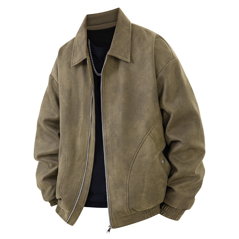 Herren schicke Suede Jacke Aliams
