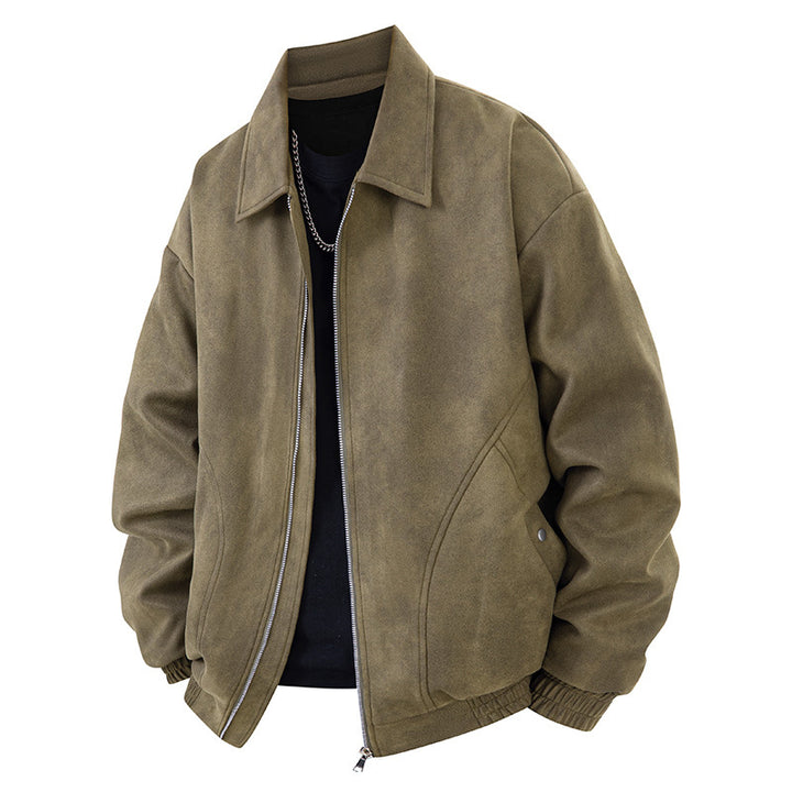 Herren schicke Suede Jacke Aliams