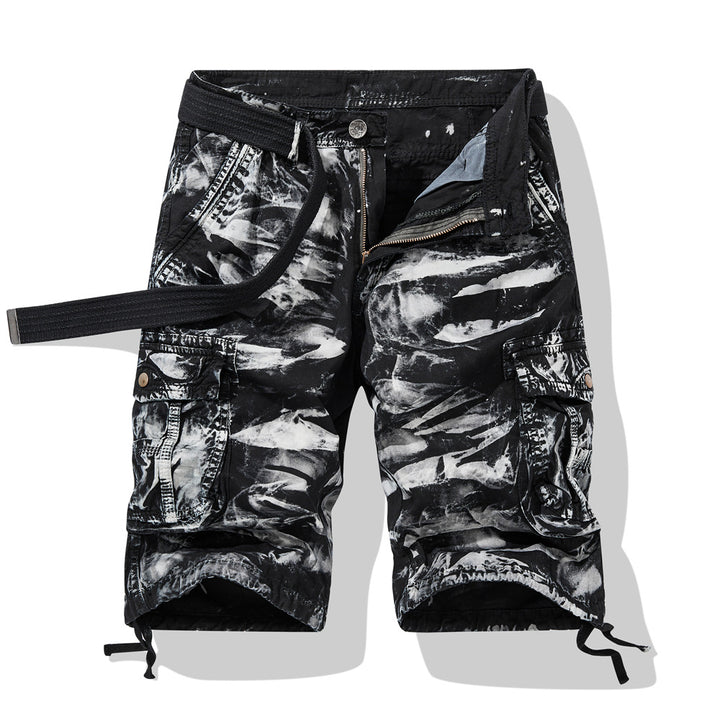 Herren Cargo-Shorts mit innovativem Taschendesign und elastischem Bund Aliams