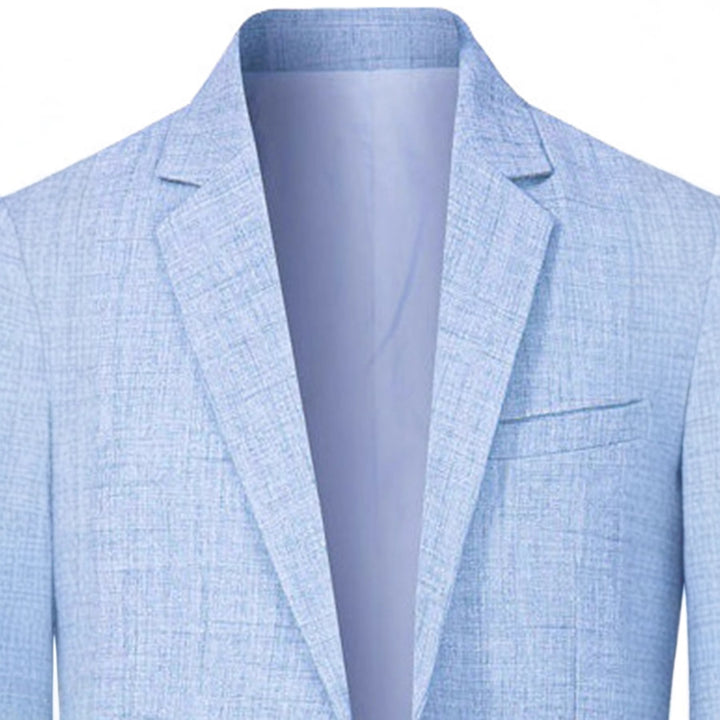 Herren eleganter Sommerblazer aus leichtem, atmungsaktivem Stoff Aliams