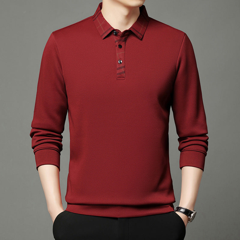 Herren funktionales Poloshirt mit strukturiertem Kragen Aliams