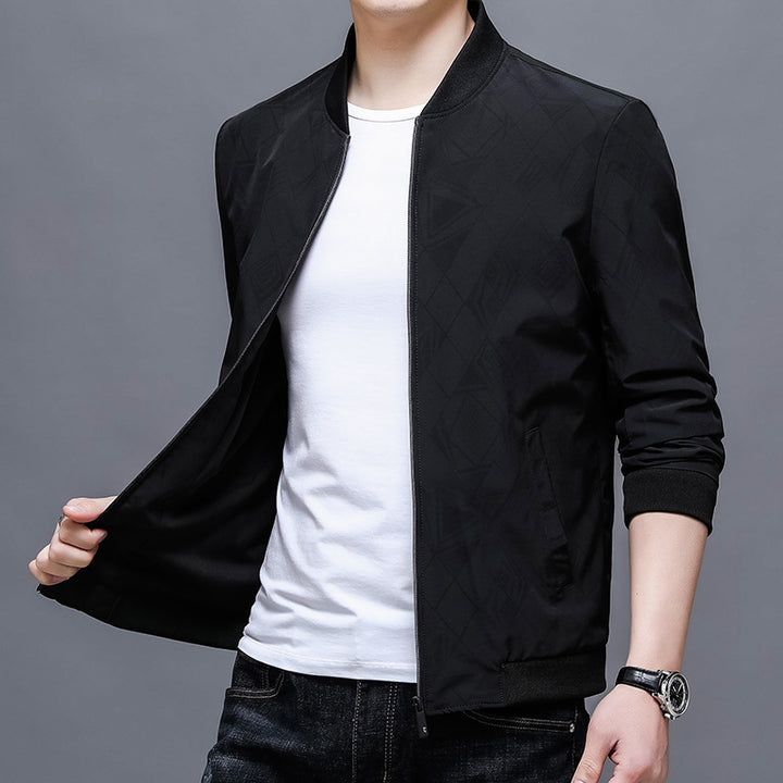 Herren Bomberjacke mit strukturiertem Design Aliams