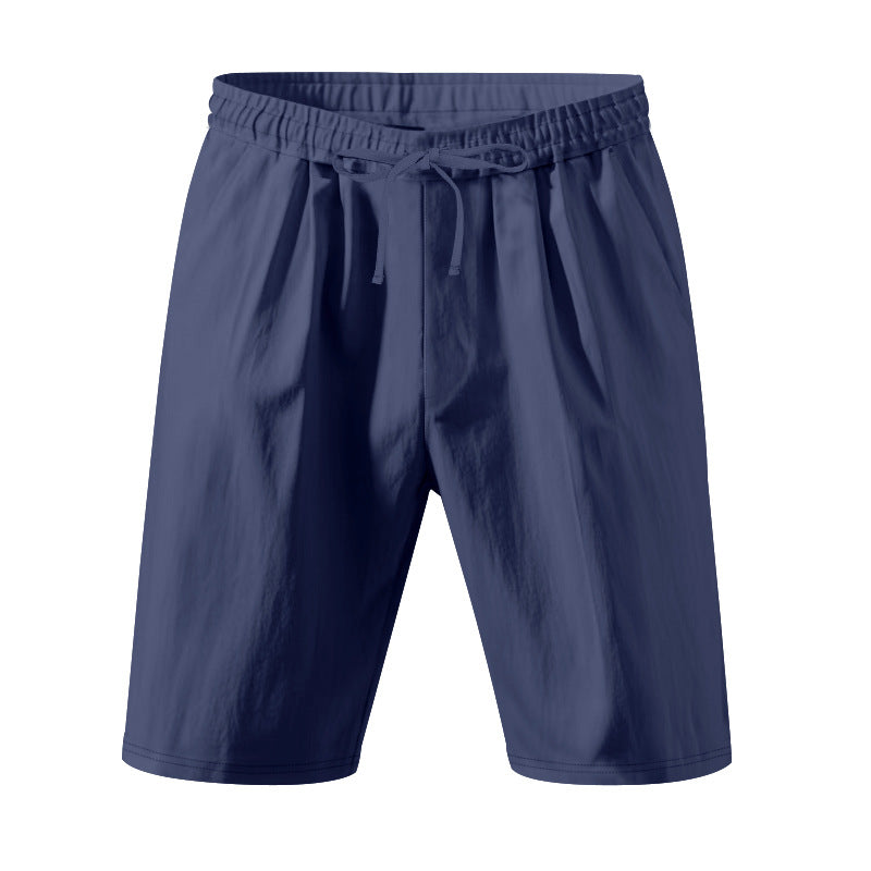 Herren praktische Sport-Shorts mit elastischem Bund und verstellbarem Kordelzug Aliams