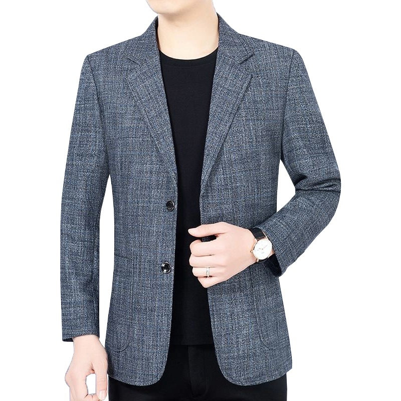 Herren Slim Fit Jacke mit Elegantem Muster Aliams