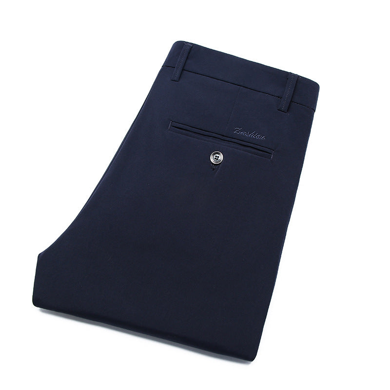Herren elegante Business-Hose mit schmalem Schnitt und dehnbarem Material Aliams