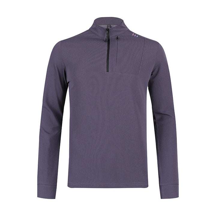 Herren Funktions-Langarmshirt mit Halbreißverschluss Aliams