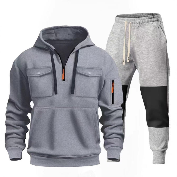 Herren funktionaler Sweatshirt- und Jogginghosen-Set Aliams