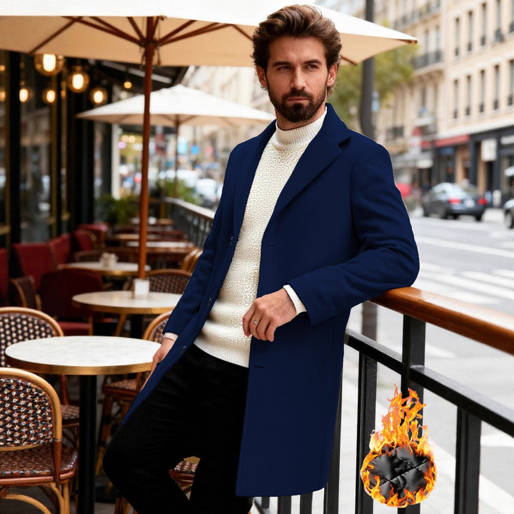 Herren eleganter, klassischer Übergangsblazer Aliams