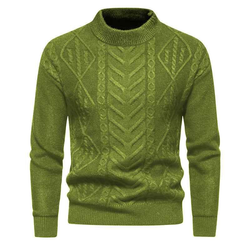 Herren Strickpullover mit strukturiertem Muster Aliams
