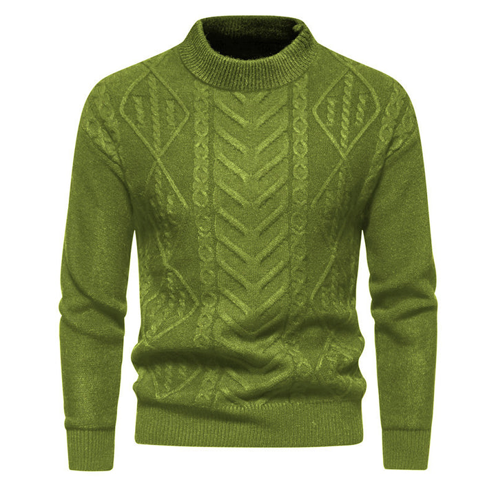 Herren Strickpullover mit strukturiertem Muster Aliams