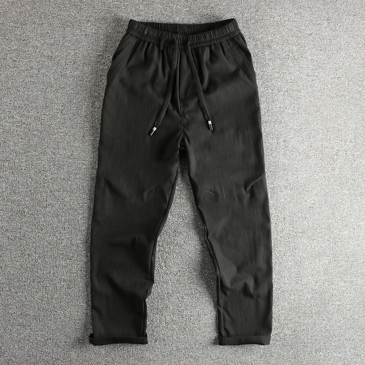 Herren Sportliche Freizeitpants mit elastischem Bund und praktischem Zugband Aliams