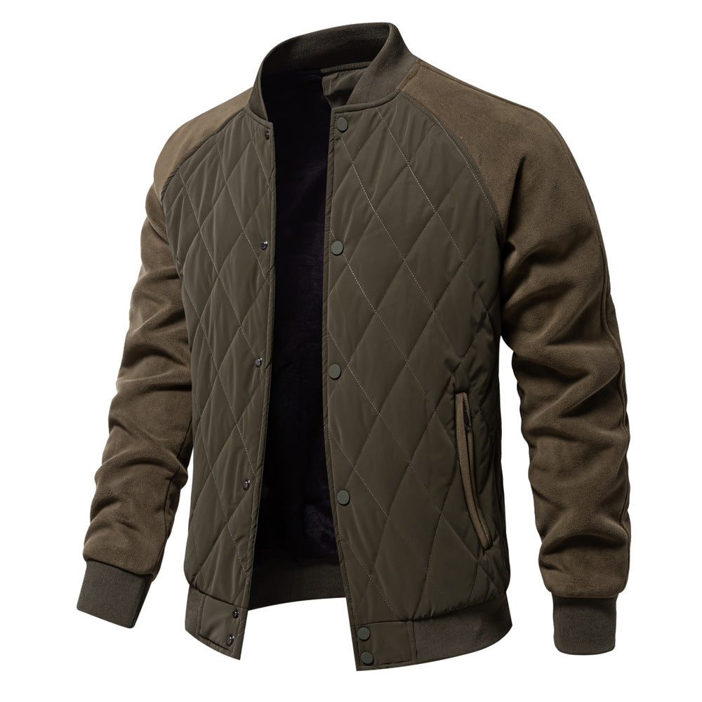 Herren Steppjacke mit modernem Design und praktischen Taschen Aliams
