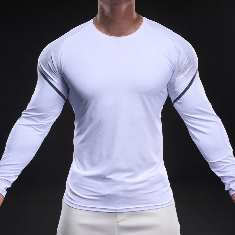 Herren sportliches Langarm-Funktionsshirt Aliams