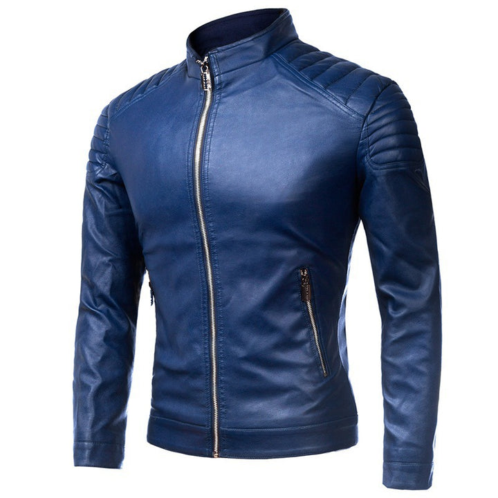 Herren Bikerjacke aus Leder Aliams
