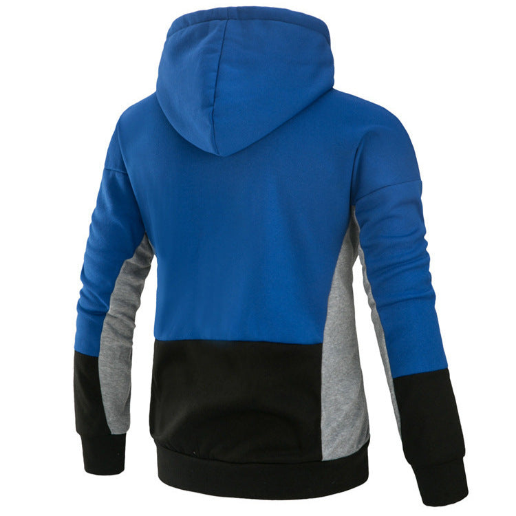 Herren Kapuzenpullover mit stylischem Farbblockdesign Aliams