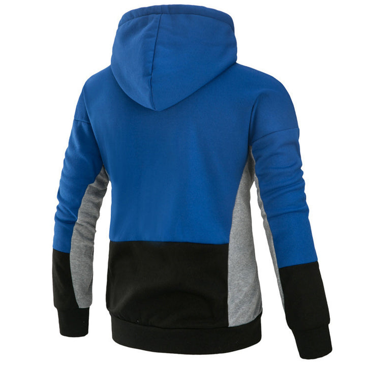 Herren Kapuzenpullover mit stylischem Farbblockdesign Aliams