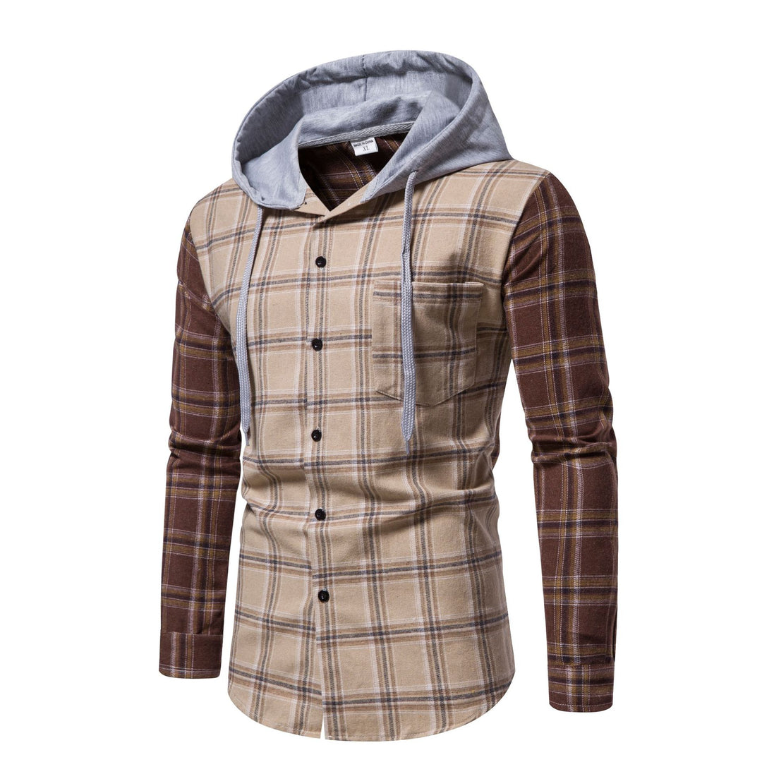 Herren Schultertunika mit integriertem Kapuzendesign Aliams