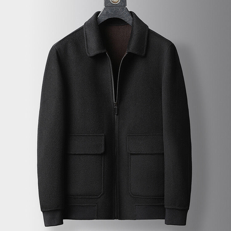 Herren stilvolle Jacke mit praktischen Taschen Aliams