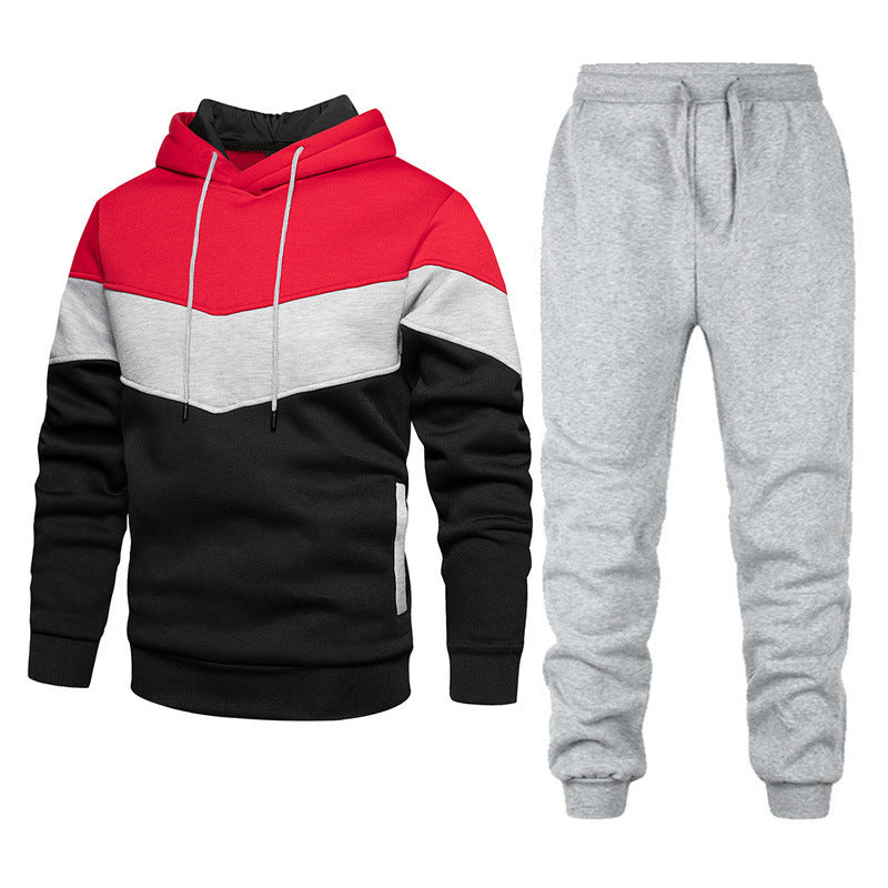 Herren Sportliches Hoodie und Jogginghose-Set Aliams